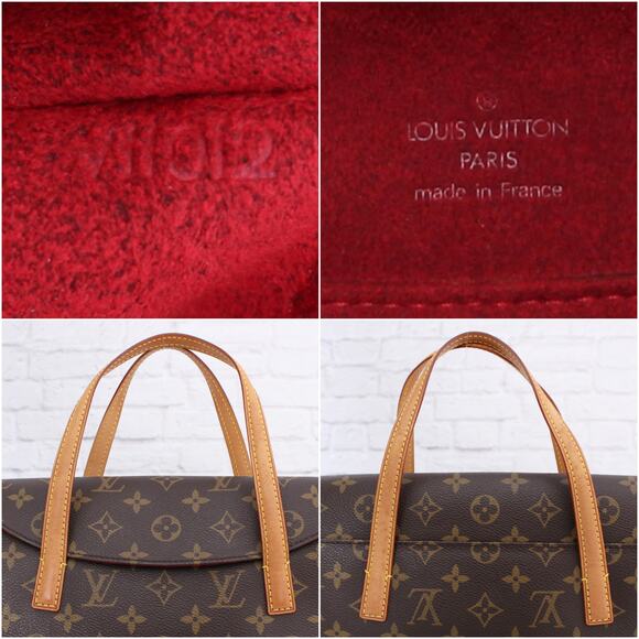 Louis Vuitton Sonatine Monogram Leather Satchel Handbag Brown - Picture 2 of 12